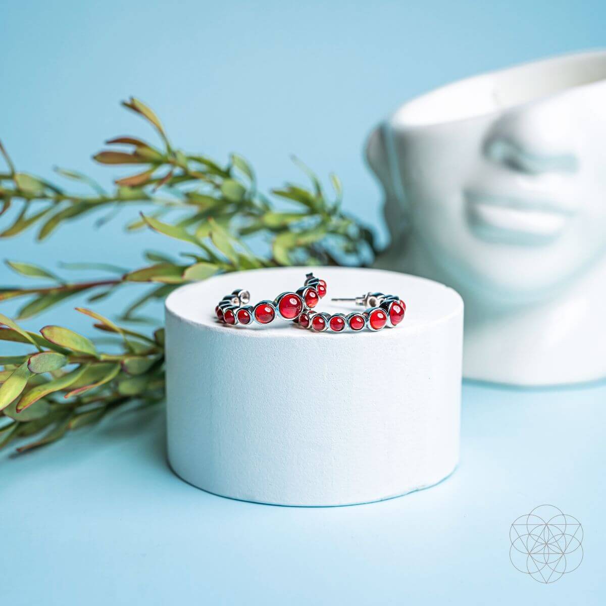 Rising Phoenix: Carnelian Earrings of Ambition Conscious Items