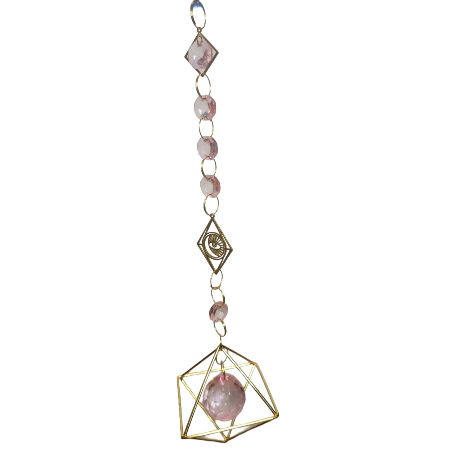 Suncatcher- Pink w/ Prism My DIY Crafts