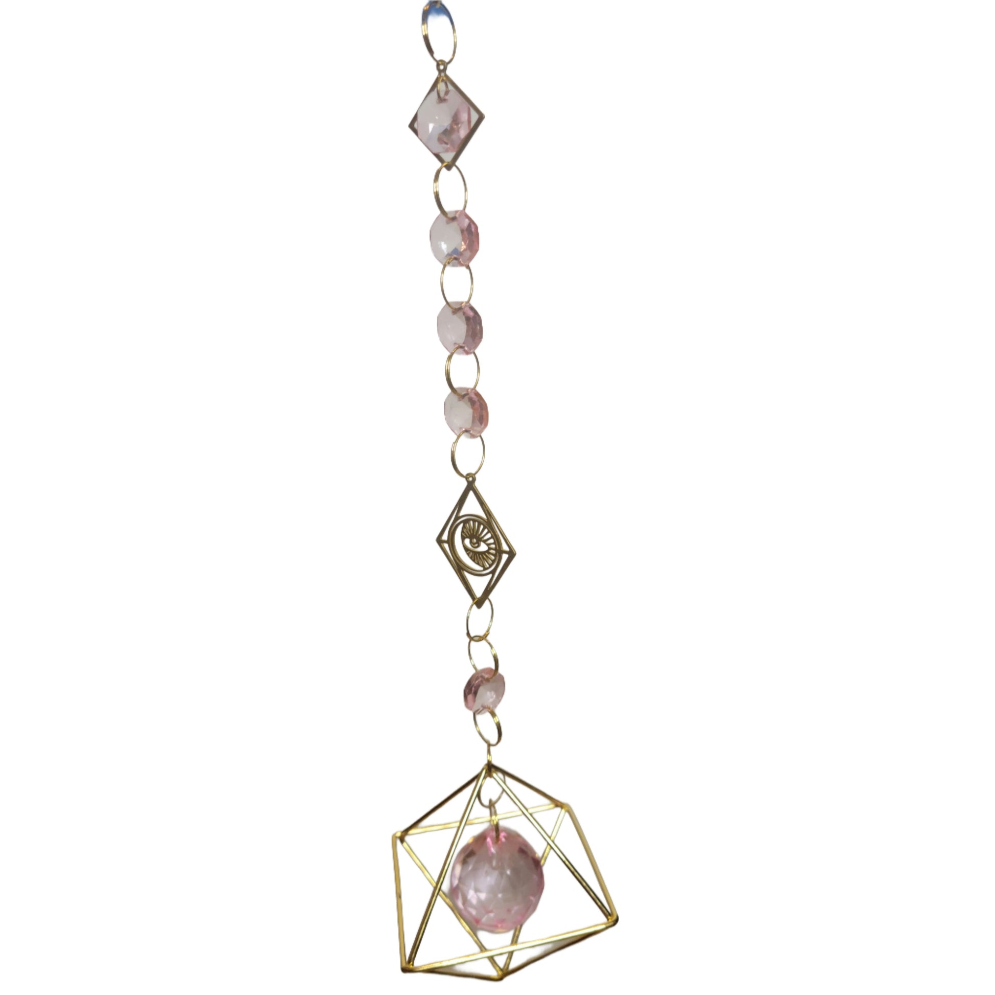 Suncatcher- Pink w/ Prism My DIY Crafts