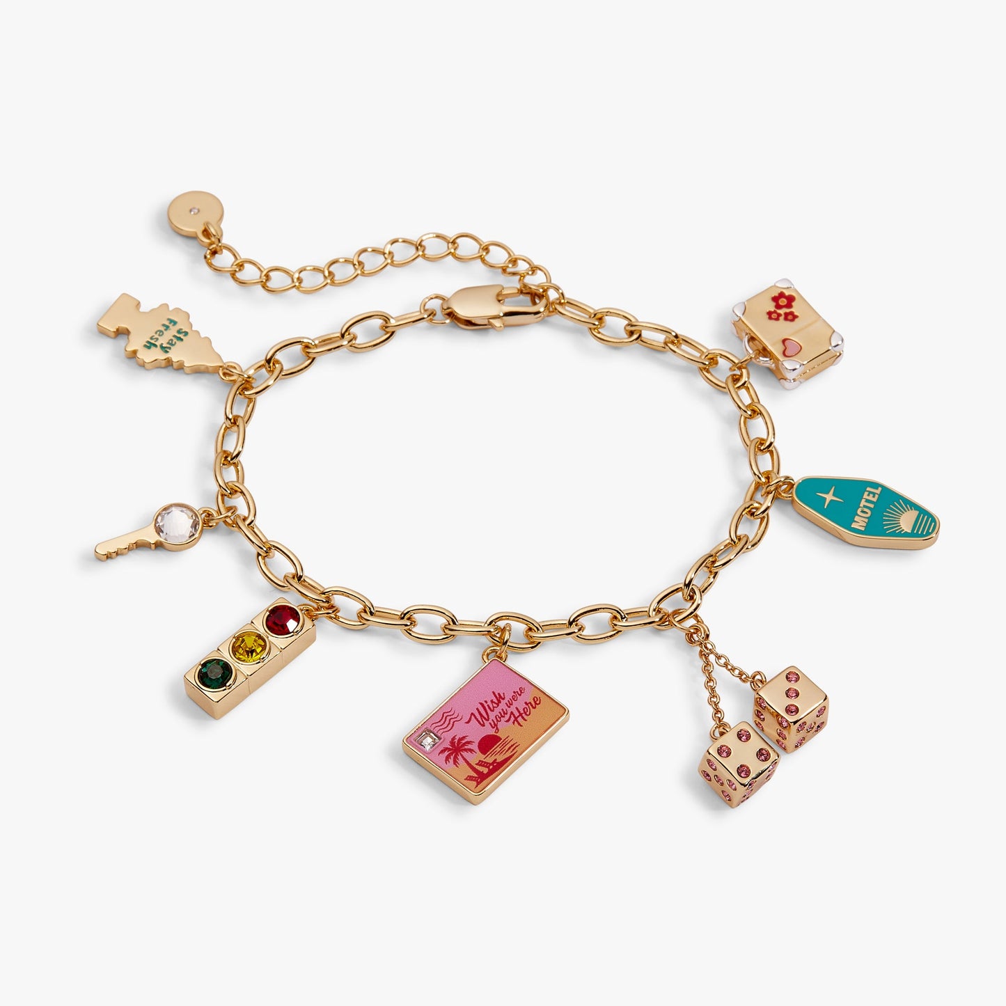 Road Trip Multi-Charm Bracelet ALEX AND ANI