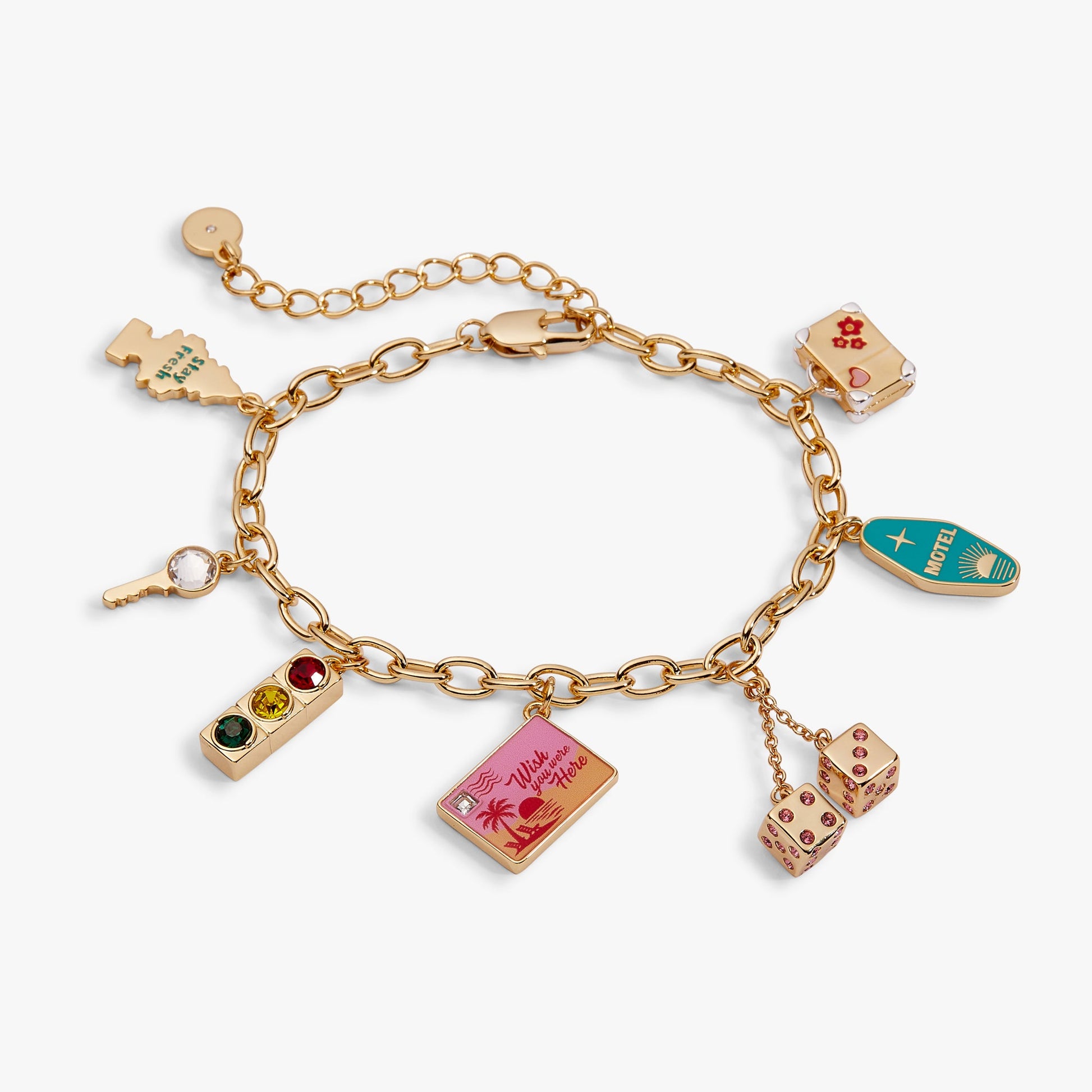 Road Trip Multi-Charm Bracelet ALEX AND ANI