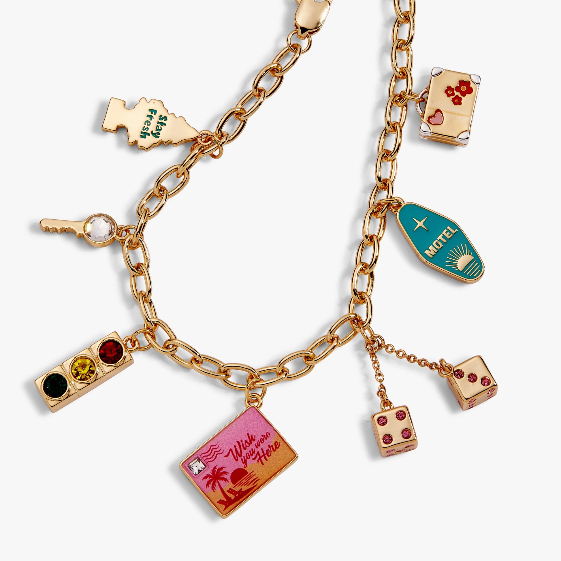 Road Trip Multi-Charm Bracelet ALEX AND ANI