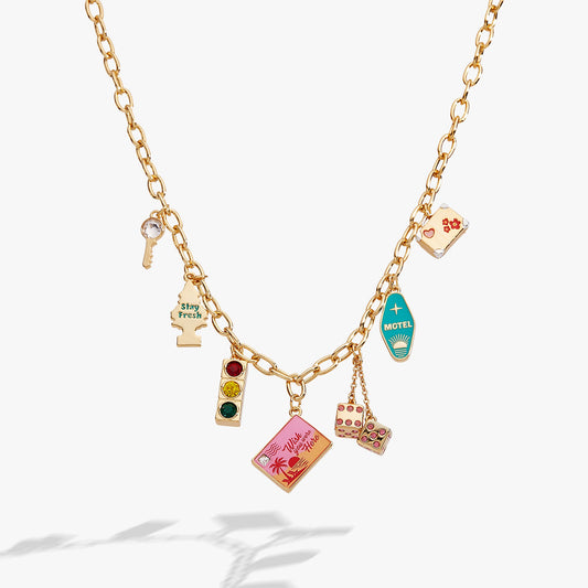 Road Trip Multi-Charm Necklace ALEX AND ANI
