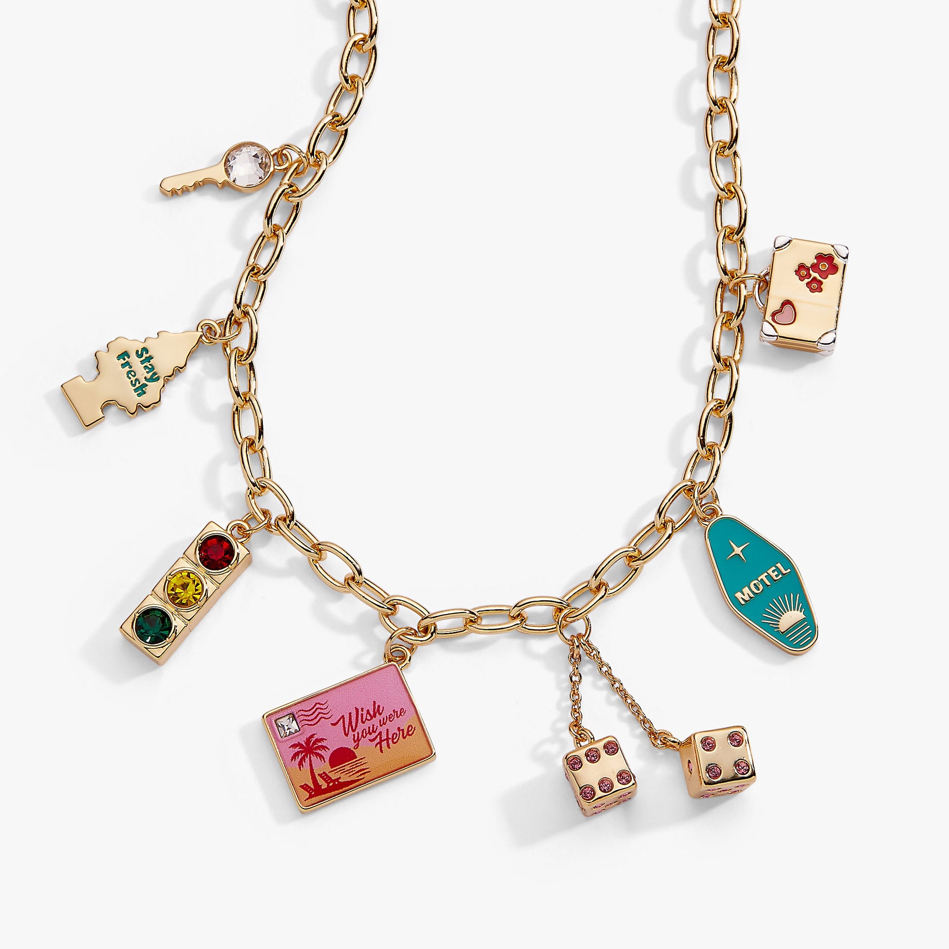 Road Trip Multi-Charm Necklace ALEX AND ANI