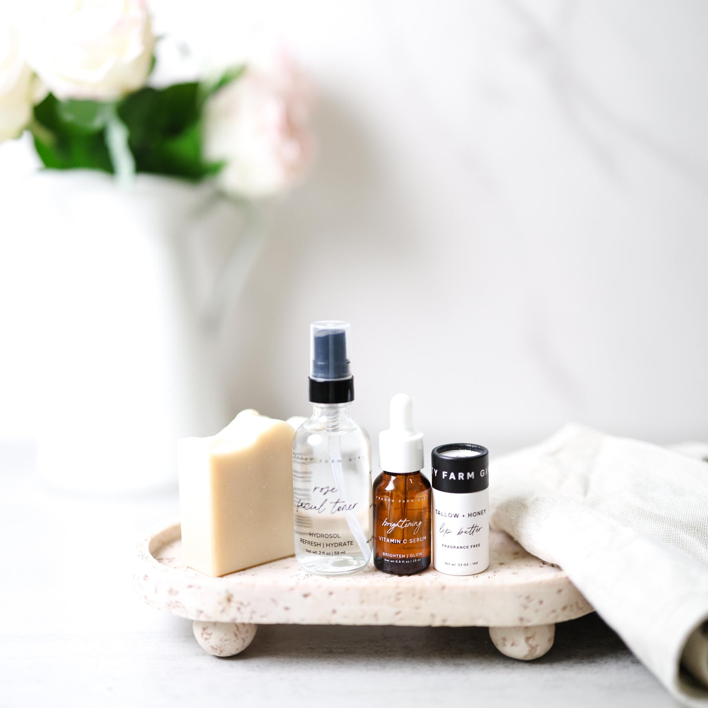 Rooted and Ready: Travel-Size Skincare Essentials Kit Pretty farm girl