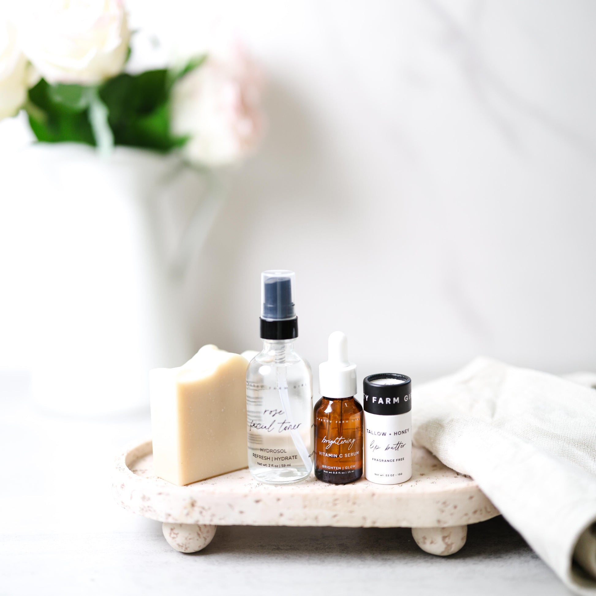 Rooted and Ready: Travel-Size Skincare Essentials Kit Pretty farm girl