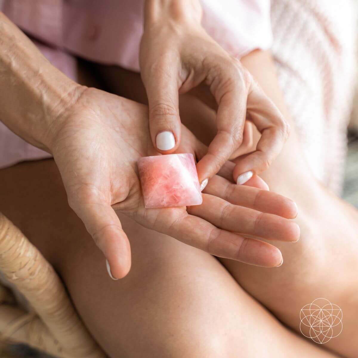 Rose Quartz Pyramid of Fertility Conscious Items