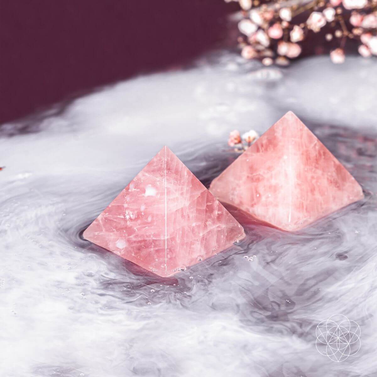 Rose Quartz Pyramid of Fertility Conscious Items