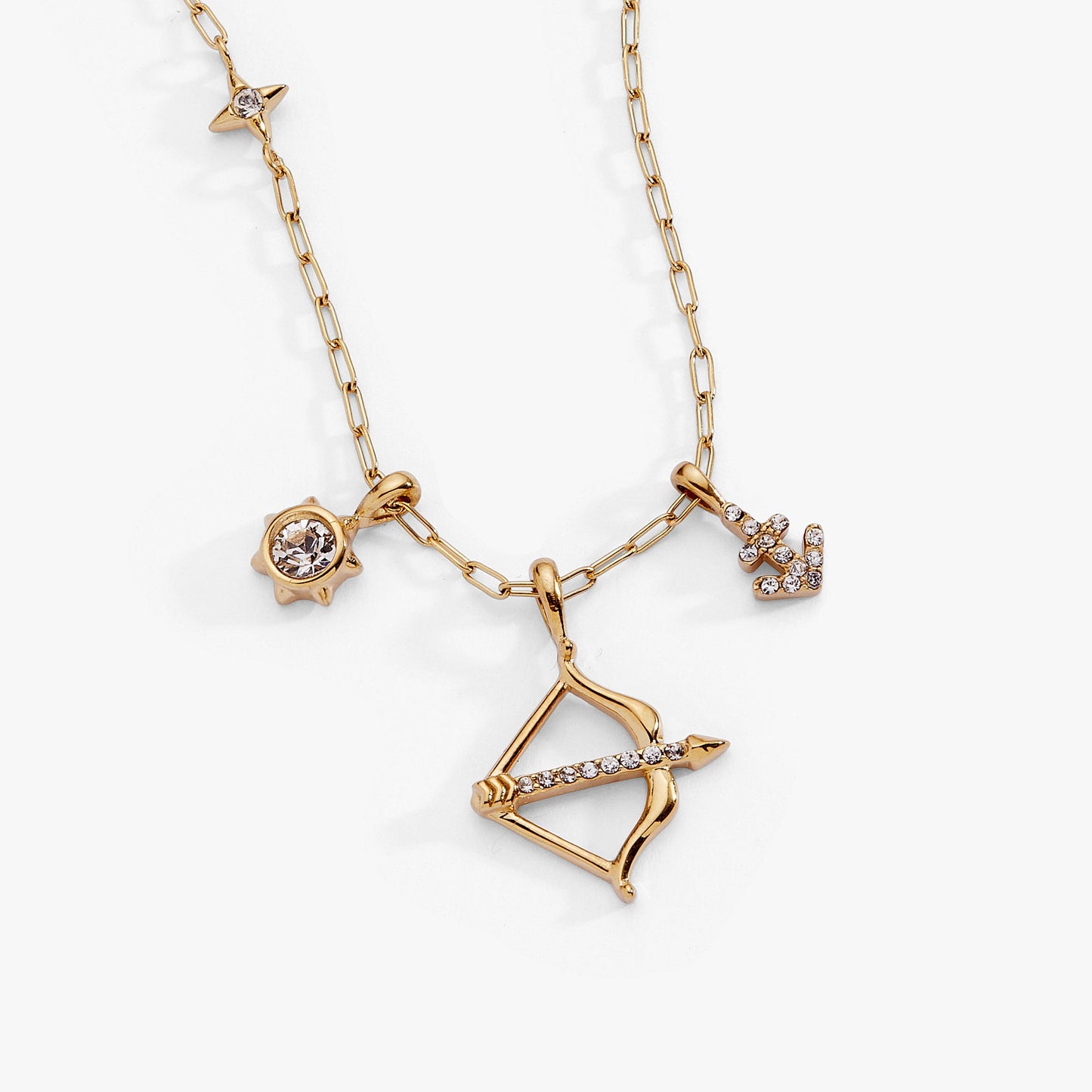 Sagittarius Zodiac Charm Cluster Necklace ALEX AND ANI
