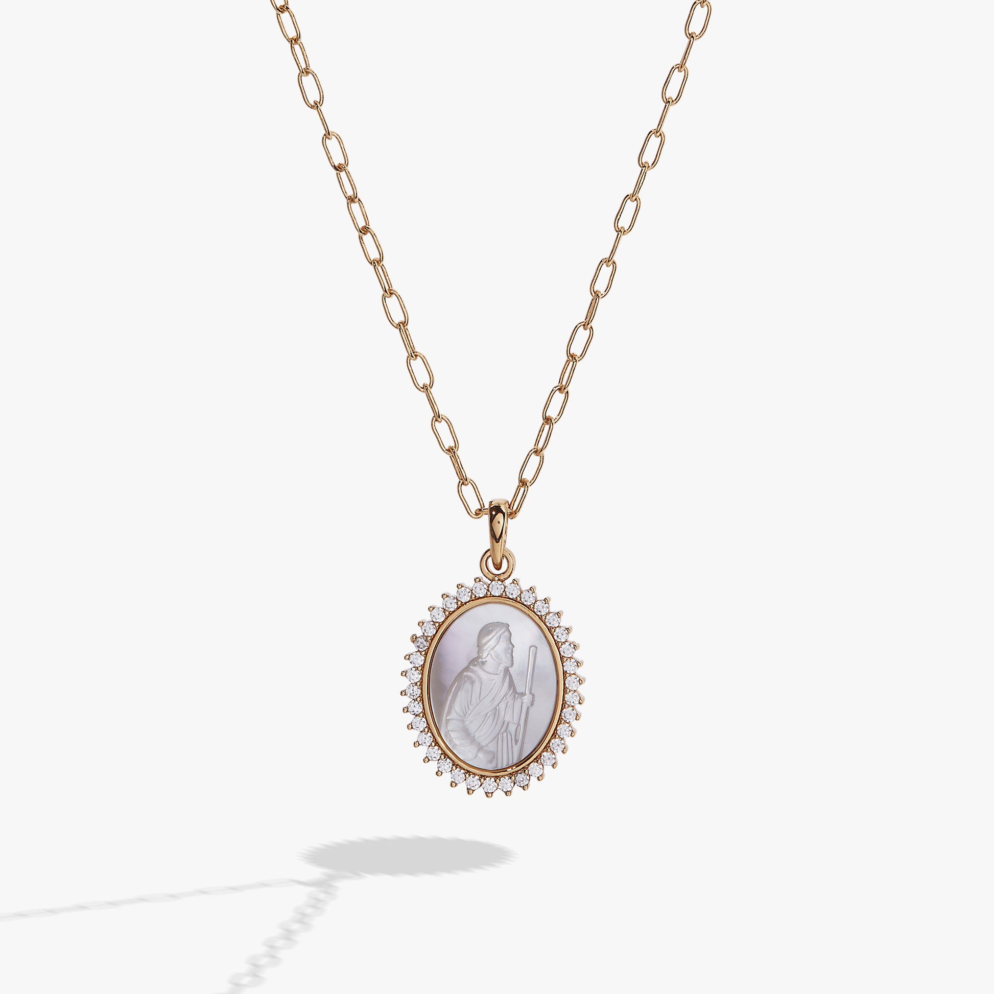 Divine Guides St. Christopher Pendant Necklace ALEX AND ANI