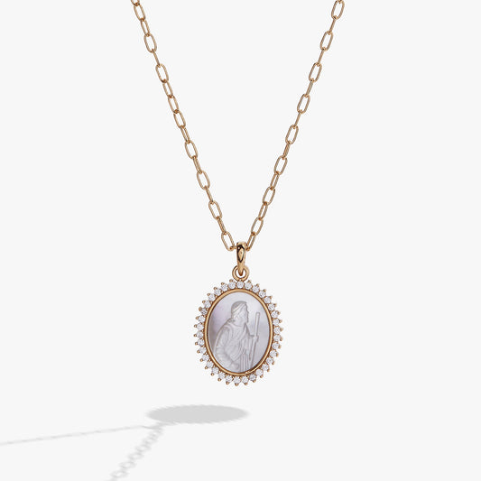 Divine Guides St. Christopher Pendant Necklace ALEX AND ANI