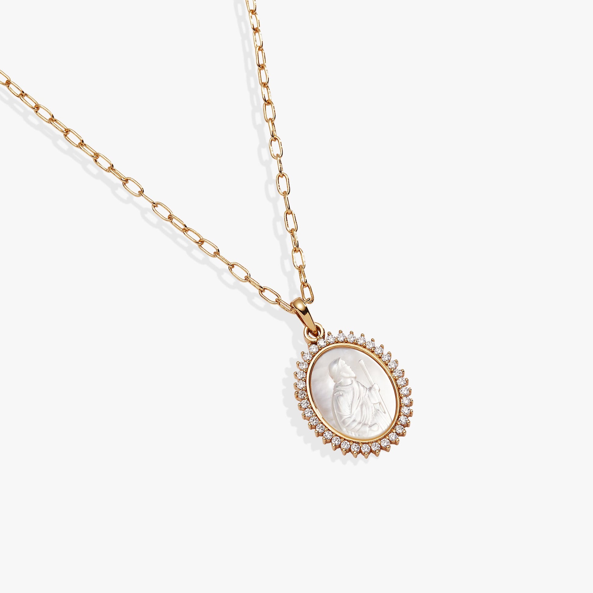 Divine Guides St. Christopher Pendant Necklace ALEX AND ANI