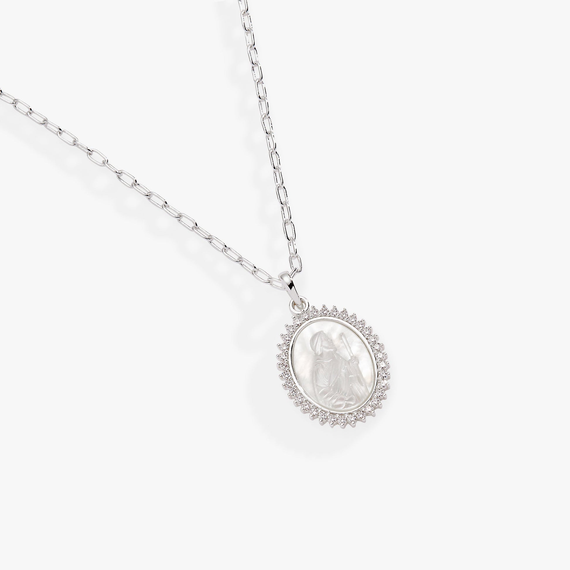 Divine Guides St. Christopher Pendant Necklace ALEX AND ANI