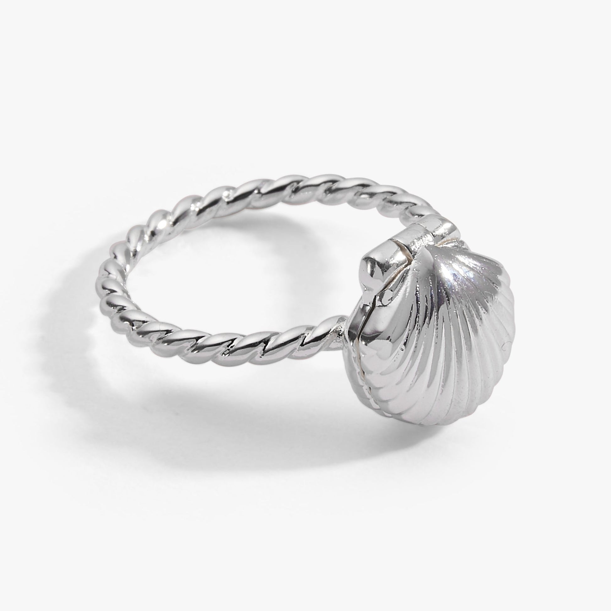 Salt + Sea 'Seashells Are Love Letters In The Sand' Locket Ring ALEX AND ANI