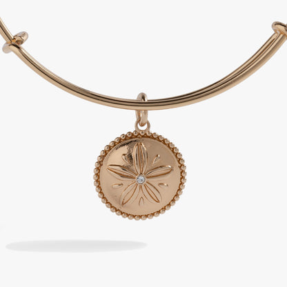 Sand Dollar Charm Bangle ALEX AND ANI