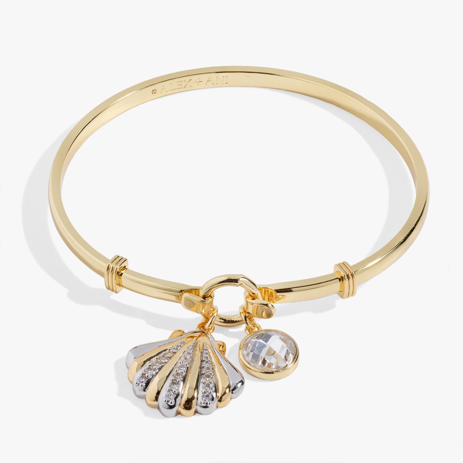 Seashell Tension Bangle ALEX AND ANI