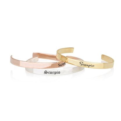 Scorpio Cuff Bracelet