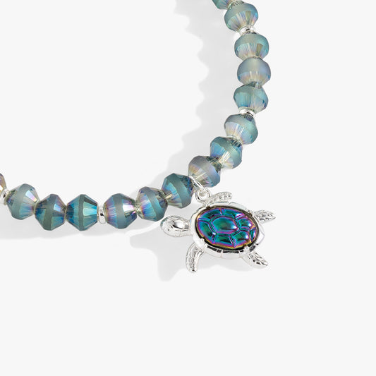Sea Turtle Beaded Bangle ALEX AND ANI