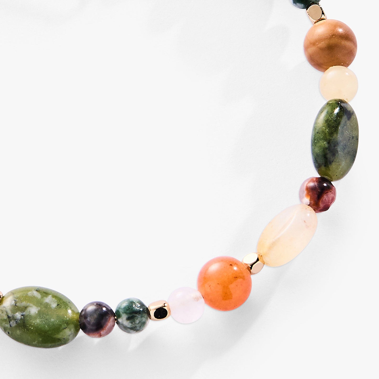Nugget Semi-Precious Beaded Bangle ALEX AND ANI