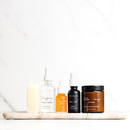 Sensitive Skin Fragrance Free Skincare Routine Essentials Kit Pretty farm girl