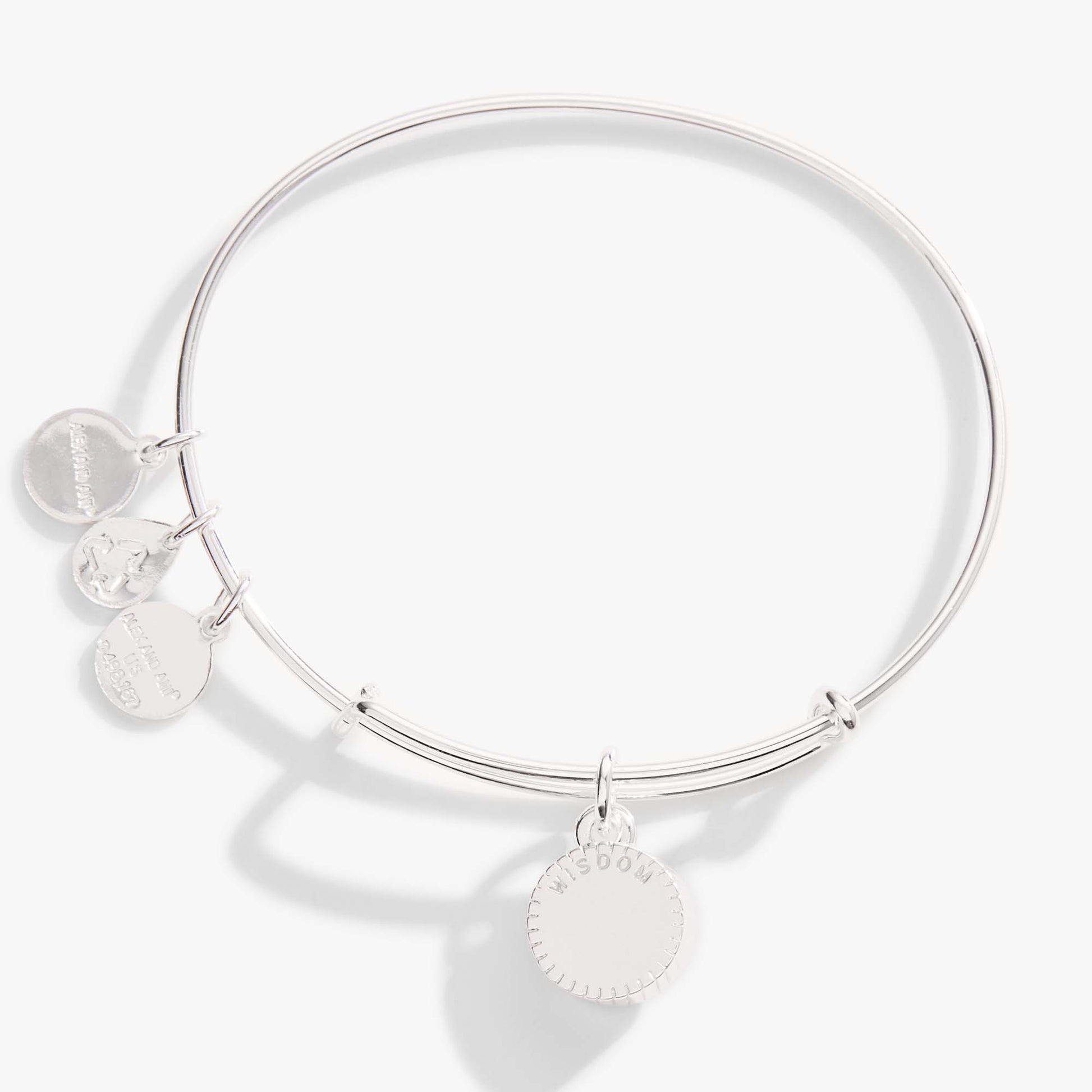 September Birthstone Charm Bangle, Sapphire ALEX AND ANI
