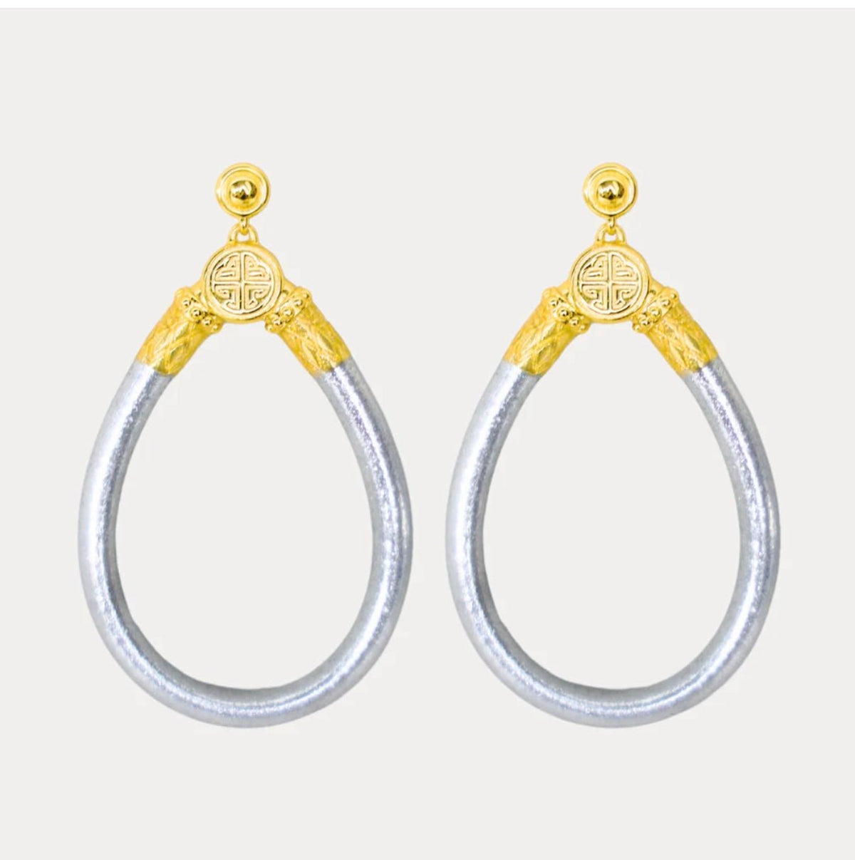Budhagirl Silver All Weather Earrings