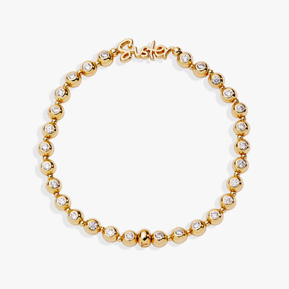 Sister Elongated Crystal Stretch Bracelet ALEX AND ANI