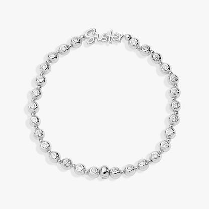 Sister Elongated Crystal Stretch Bracelet ALEX AND ANI