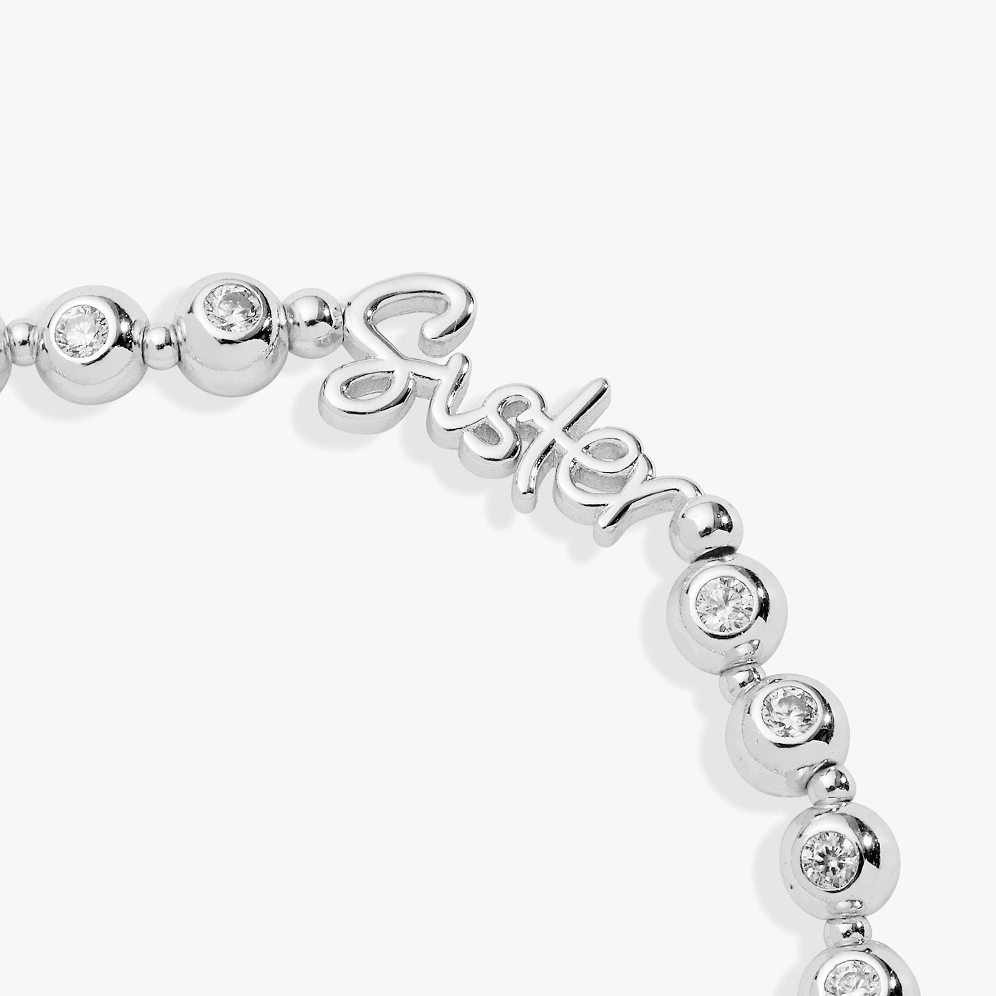 Sister Elongated Crystal Stretch Bracelet ALEX AND ANI