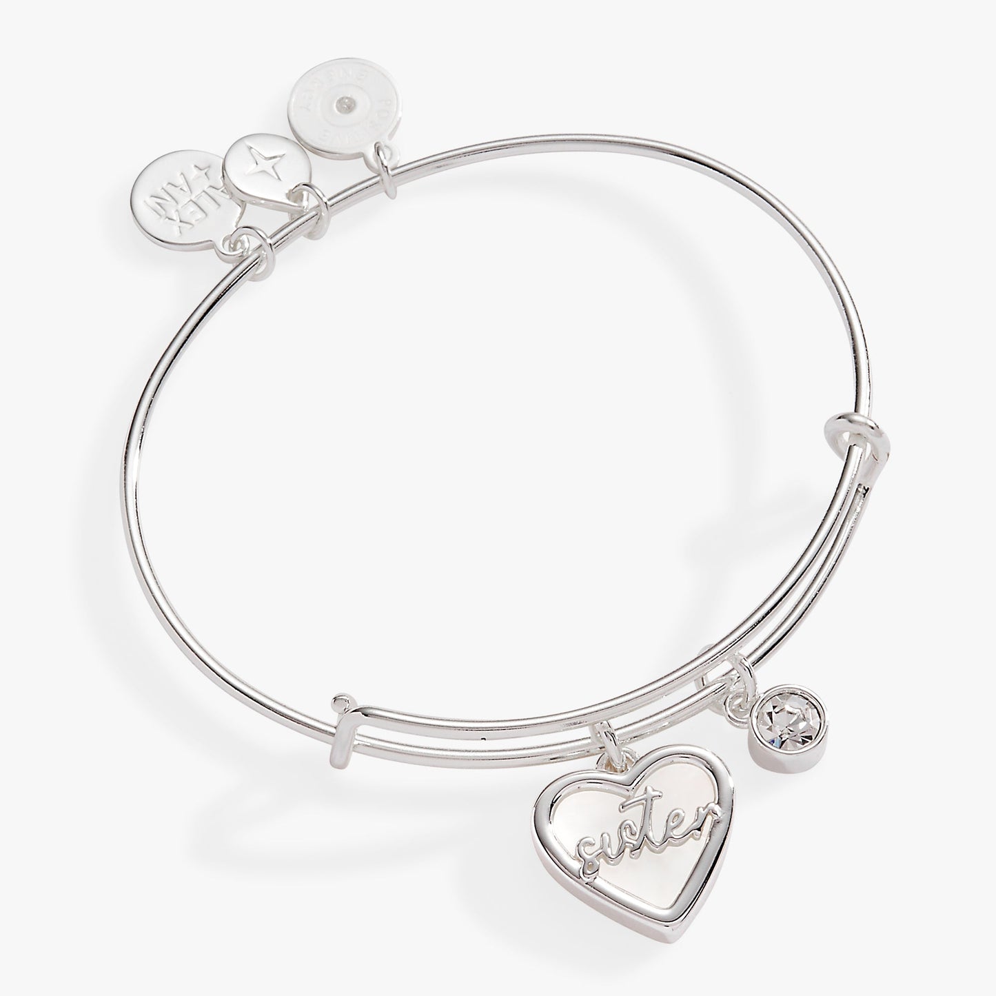 Sister Mother of Pearl Bangle ALEX AND ANI