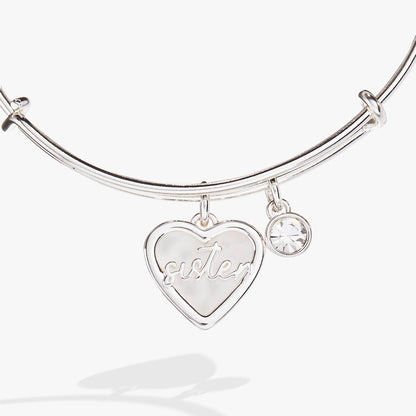 Sister Mother of Pearl Bangle ALEX AND ANI