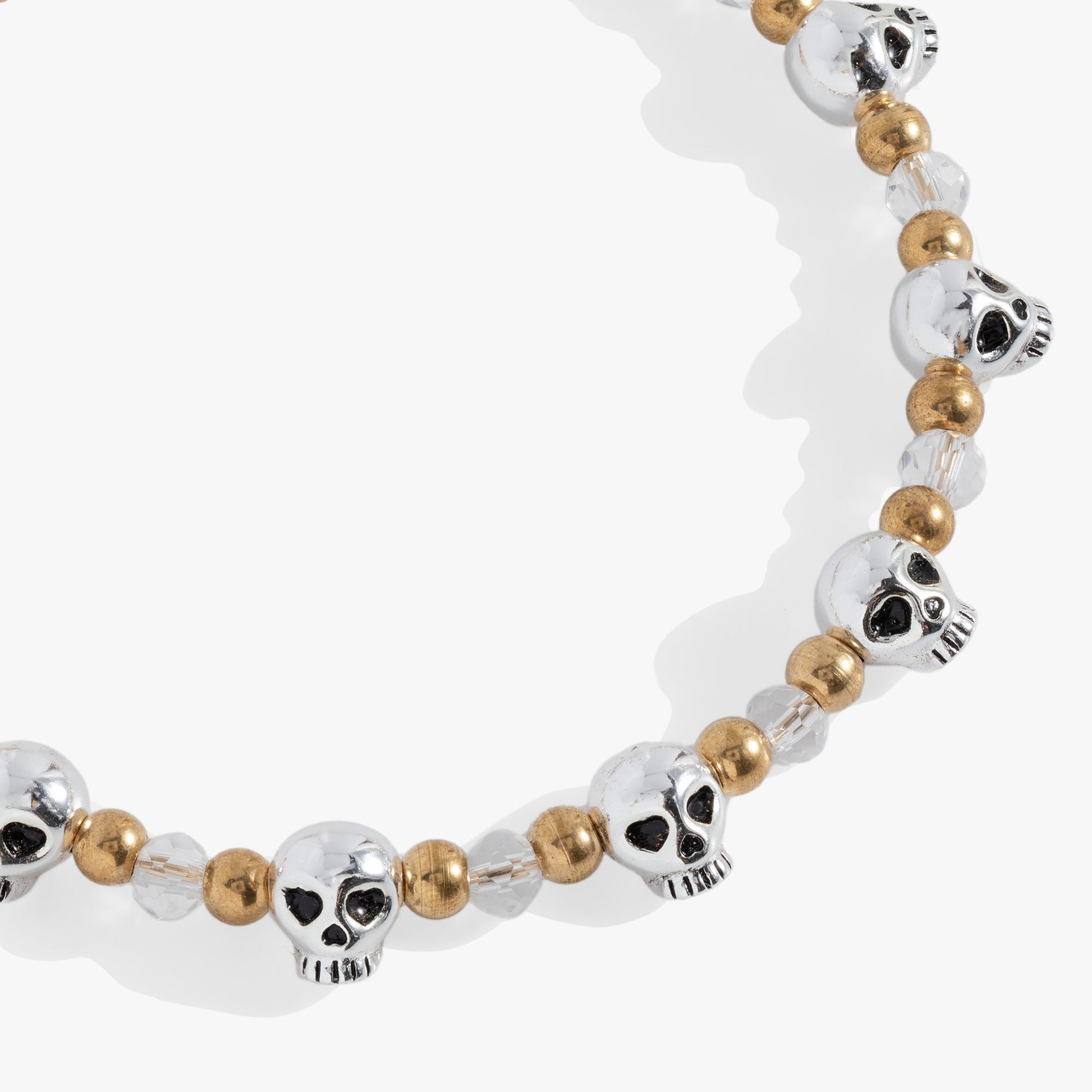 Skull Beaded Bangle ALEX AND ANI