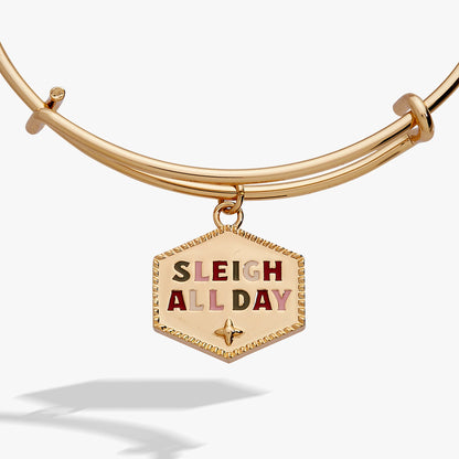 ‘Sleigh All Day’ Charm Bangle ALEX AND ANI