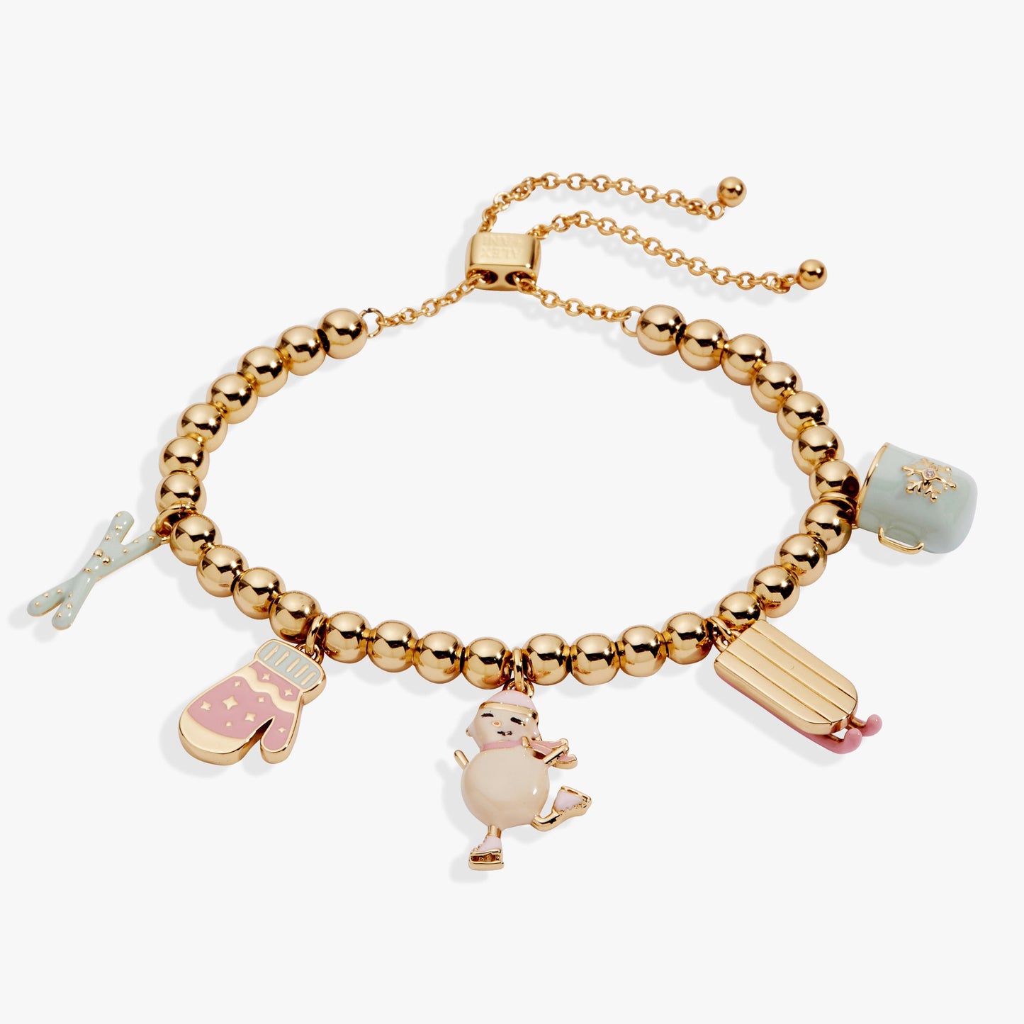 Winter Wonderland Multi Charm Bolo Bracelet ALEX AND ANI