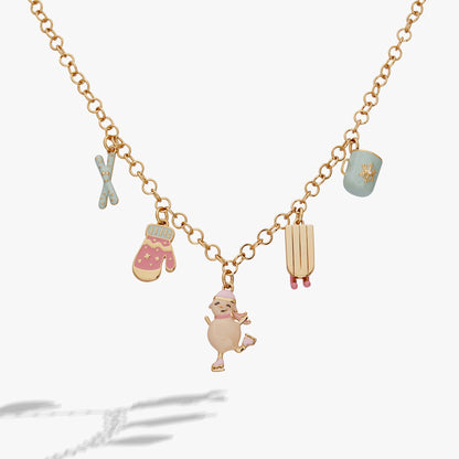 Winter Wonderland Multi Charm Necklace ALEX AND ANI