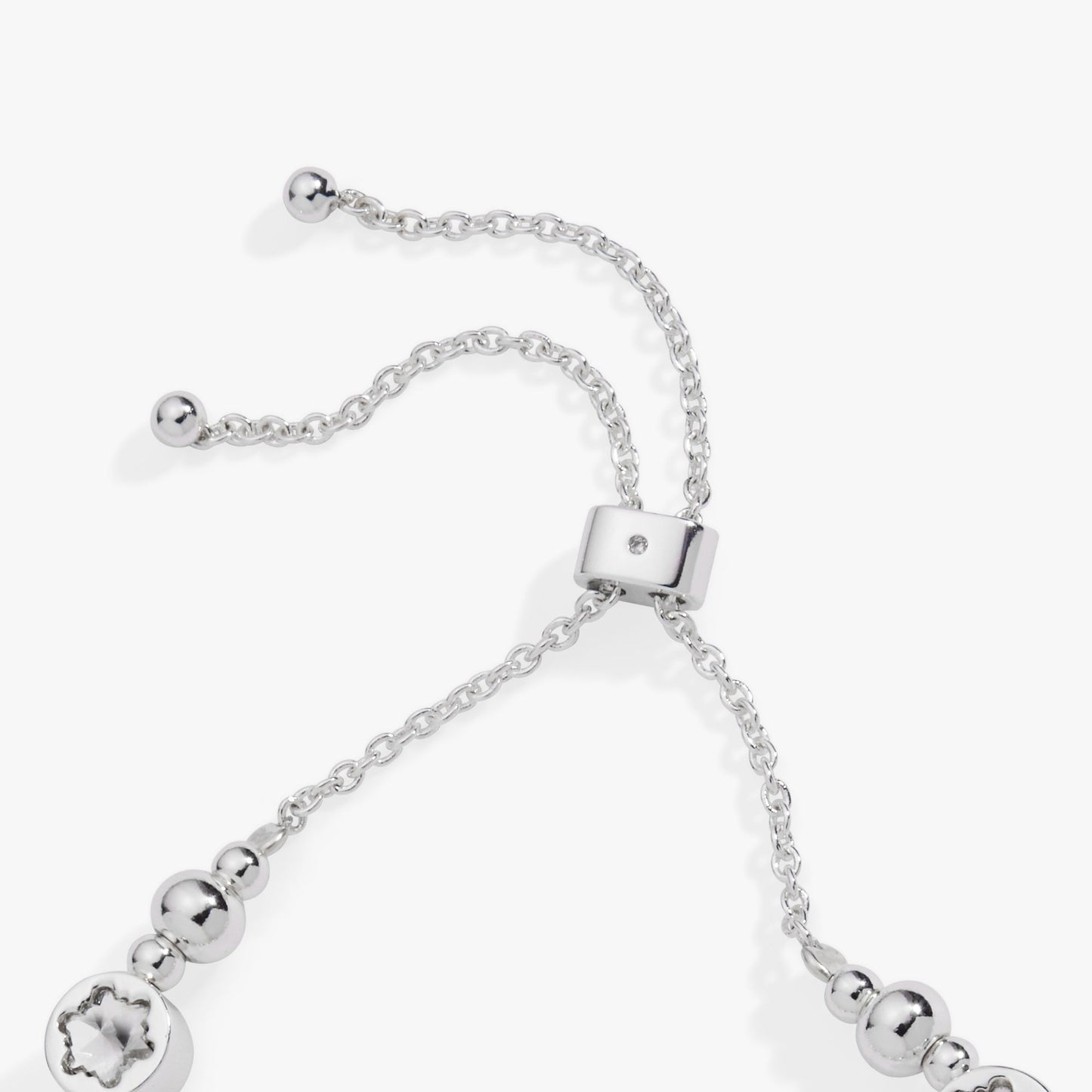Crystal Snowflake Beaded Bolo Bracelet ALEX AND ANI