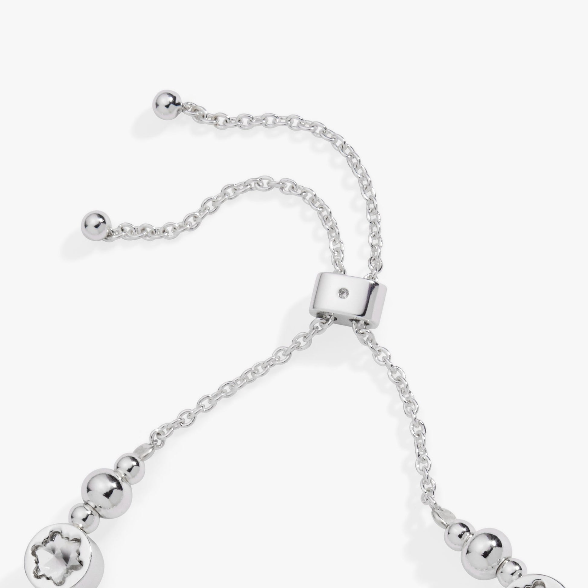 Crystal Snowflake Beaded Bolo Bracelet ALEX AND ANI