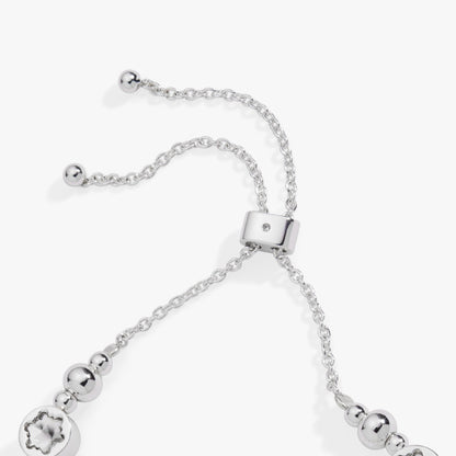 Crystal Snowflake Beaded Bolo Bracelet ALEX AND ANI