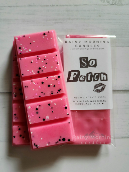 So Fetch | Mean Girls Inspired Wax Melts Rainy Morning Candles