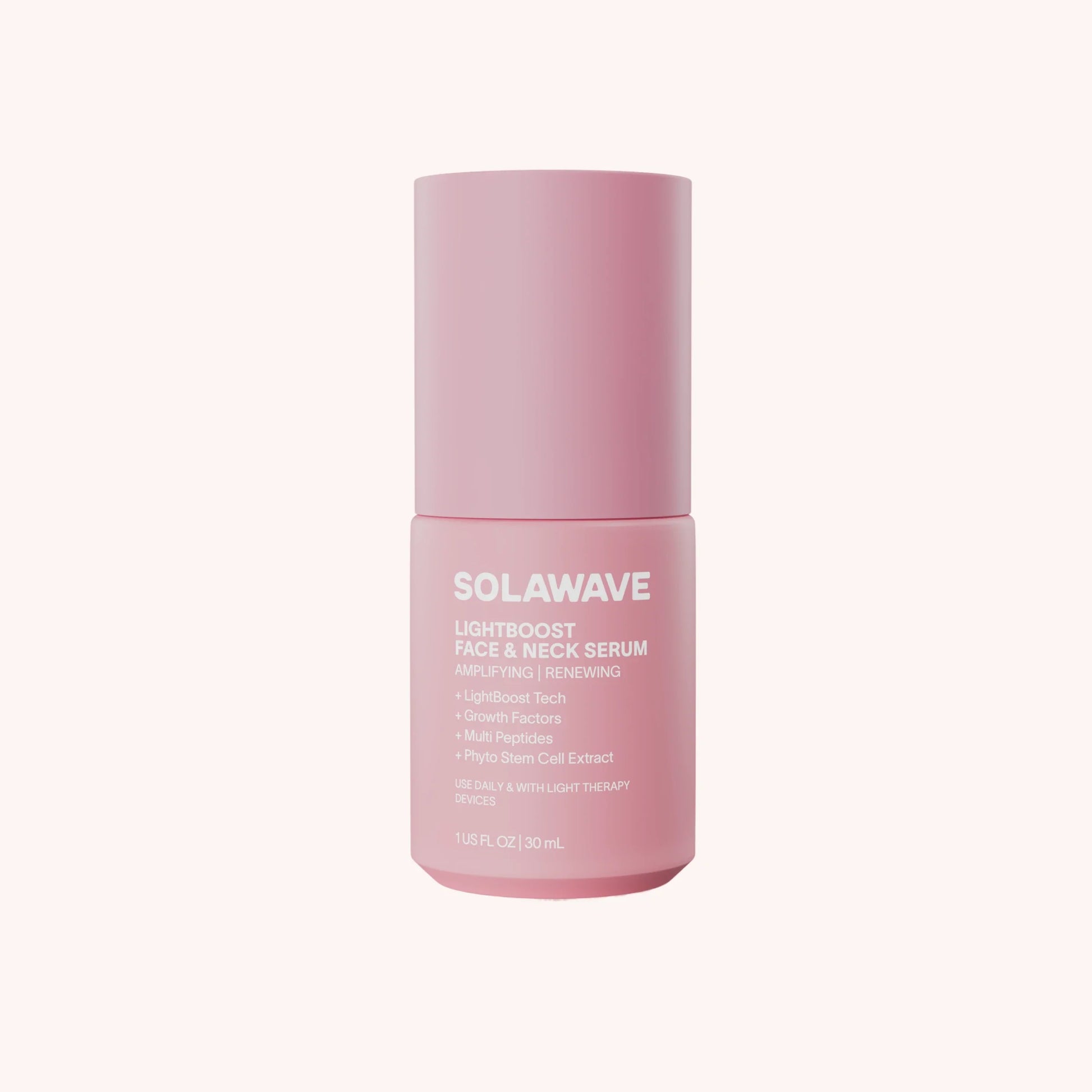 Light Therapy Boosting Face & Neck Serum Solawave