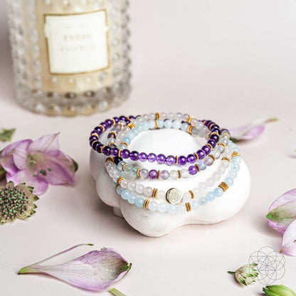 Soothing Anxiety-Free Bracelet Pack of 4 Conscious Items