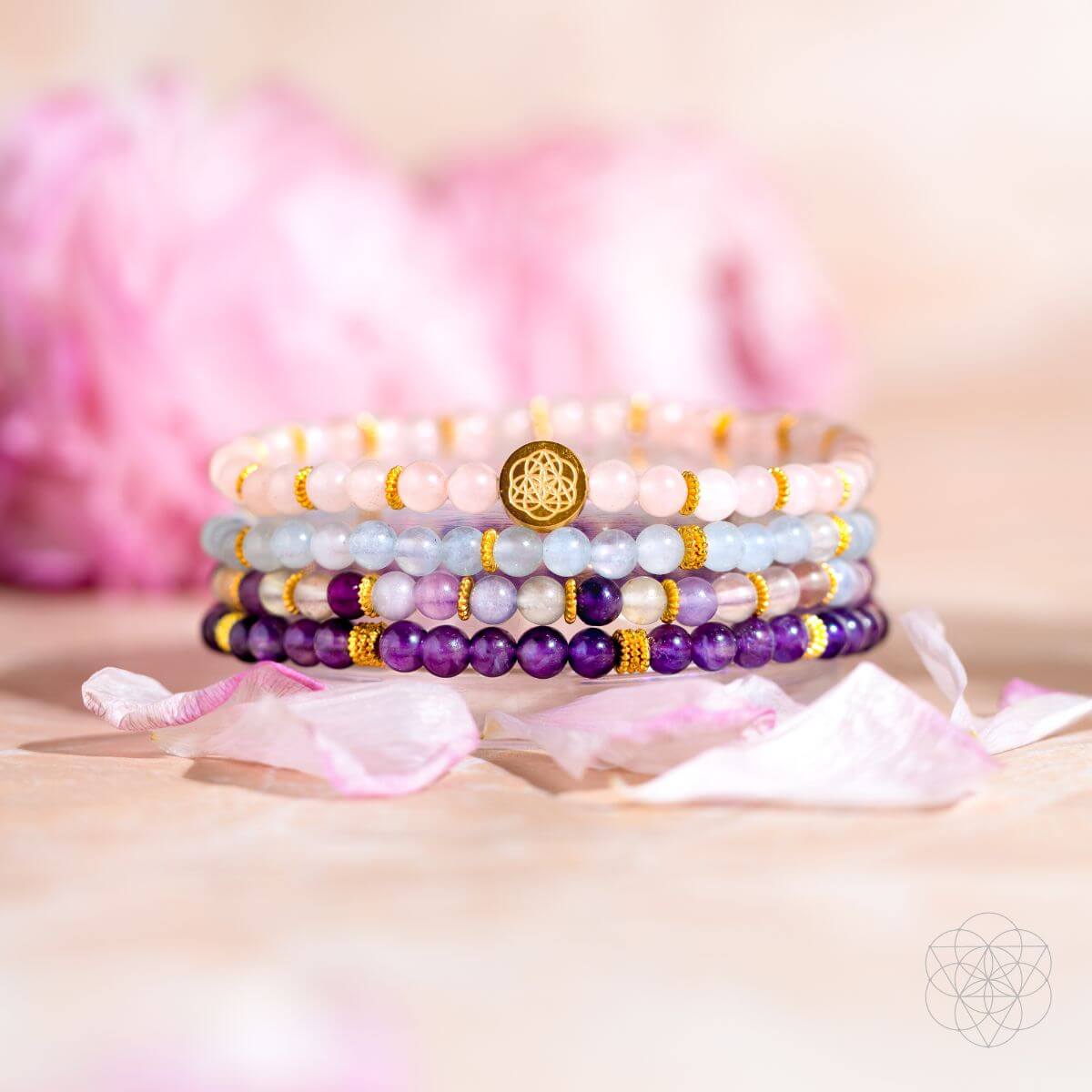 Soothing Anxiety-Free Bracelet Pack of 4 Conscious Items