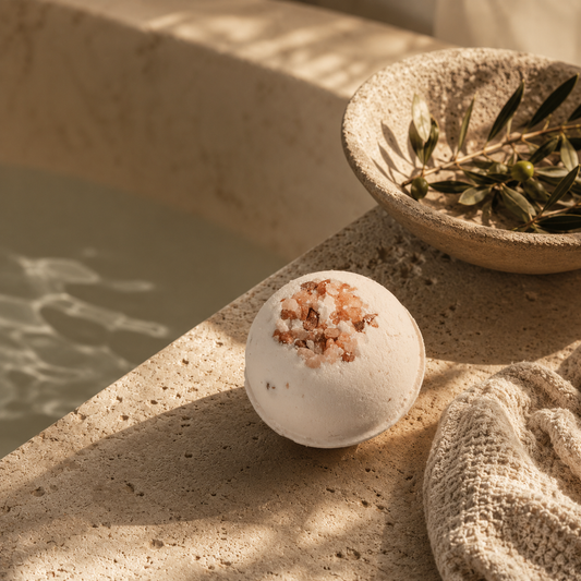 Muscle - Hemp Infused Bath Bomb Mobaak Aromatherapy Shoppe