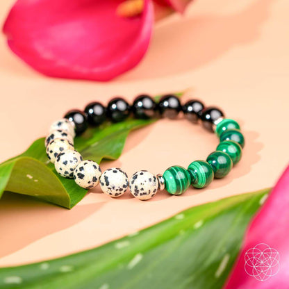 Soul Reset: Dalmatian Jasper Bracelet of Healing Conscious Items