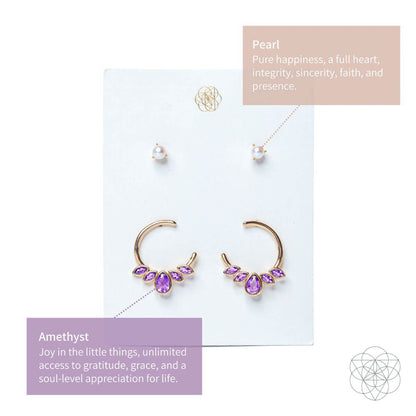 Soulful Celebration - Earrings of Joy (2 sets) Conscious Items