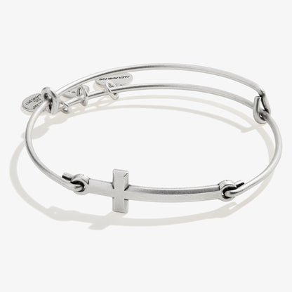 Spiritual Armor Cross Inline Charm Bangle ALEX AND ANI