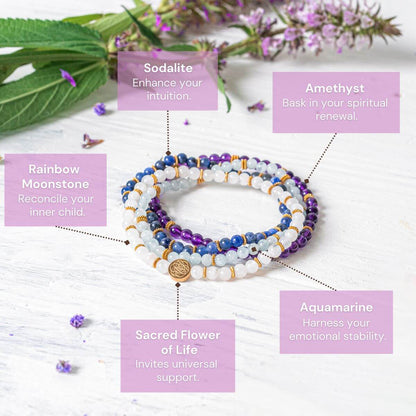 Spiritual Healing Bracelet Pack of 4 Conscious Items
