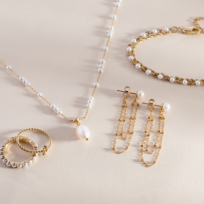 Mother of Pearl Beaded Necklace ALEX AND ANI