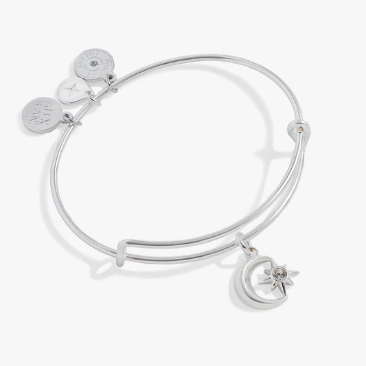 Star and Moon Charm Bangle ALEX AND ANI