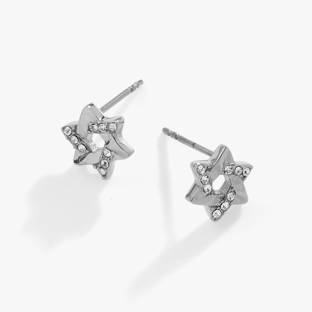 Star of David Mini Stud Earrings ALEX AND ANI